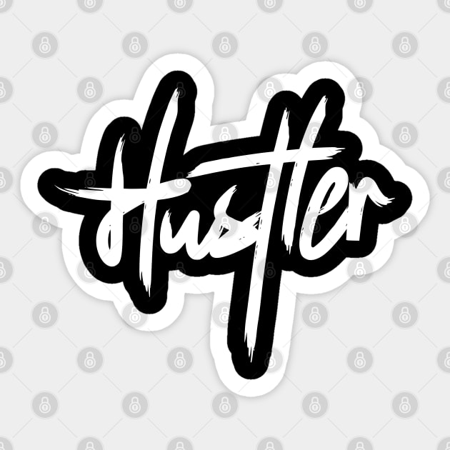 HUSTLER Sticker by artslaves